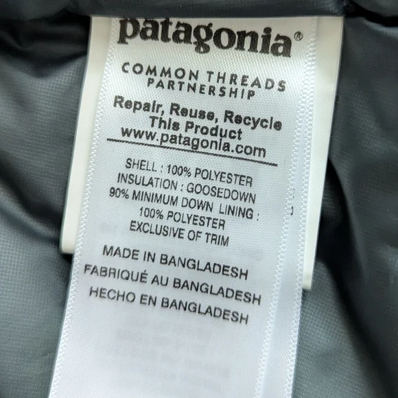 Patagonia Women's Down Puffer Jacket Cost Size Large - Picture 10 of 11